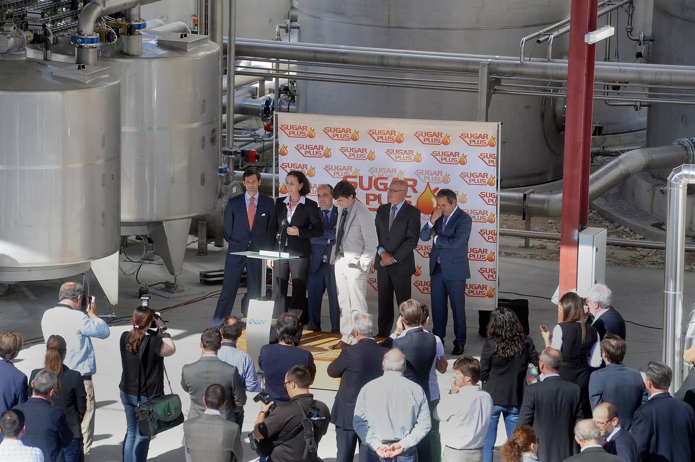 Inauguración oficial de la planta de Iberlíquidos en Olmedo (Valladolid)