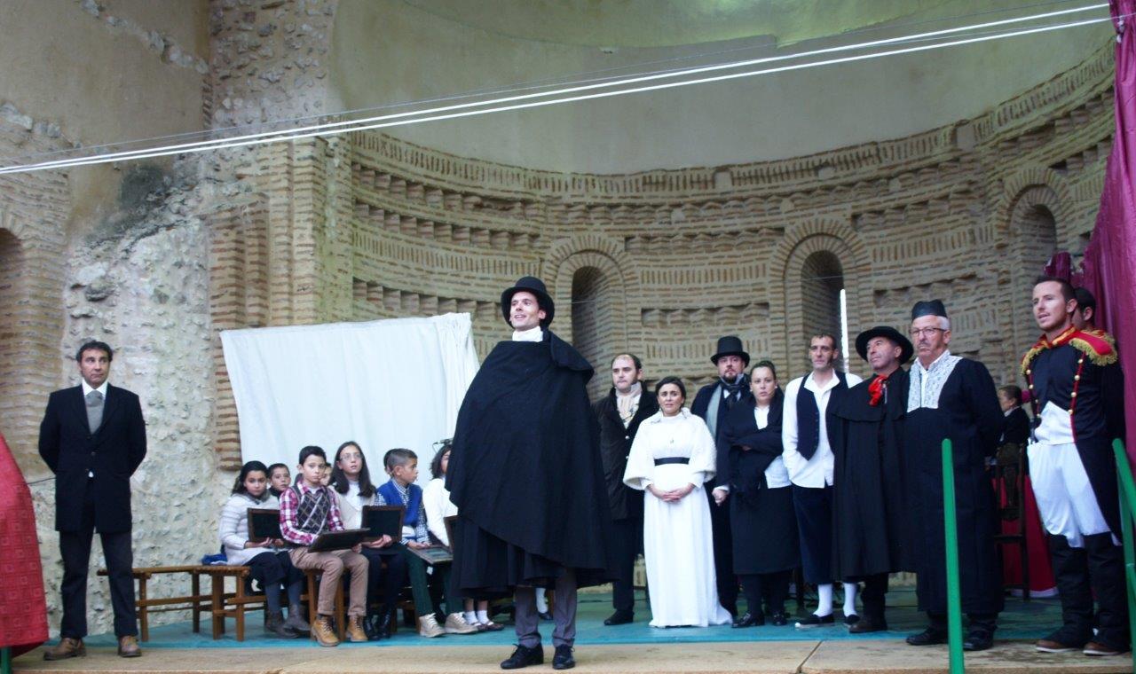 Recreación de la vida y andanzas del bandolero Luis Candelas en Alcazarén (1/2)