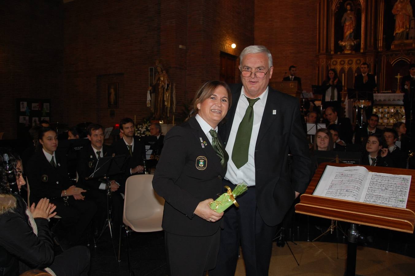 El concierto de la Banda de Música cierra los actos de Santa Cecilia en Guardo (Palencia)