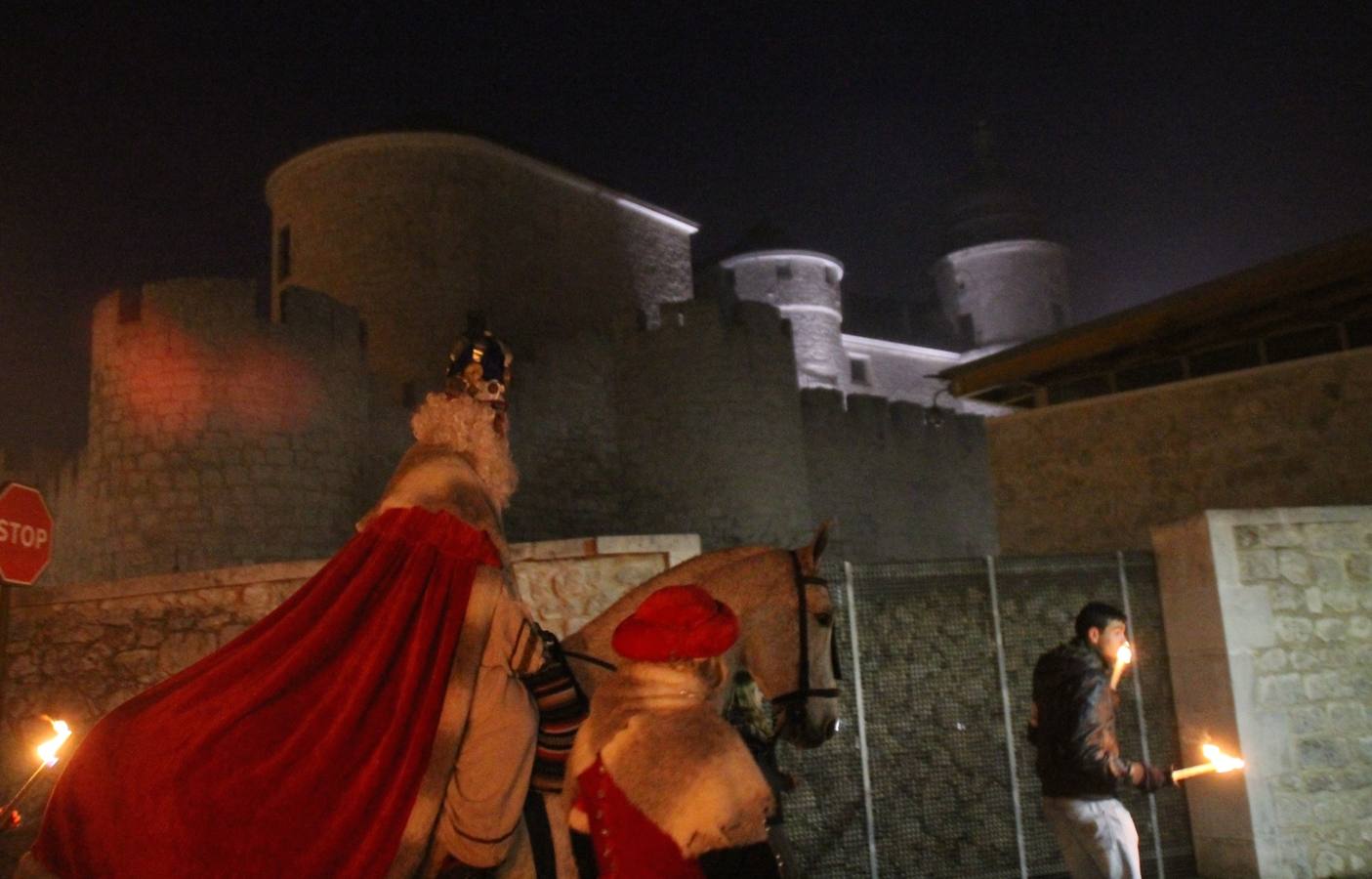 Cabalgata de los Reyes Magos en Simancas (Valladolid)