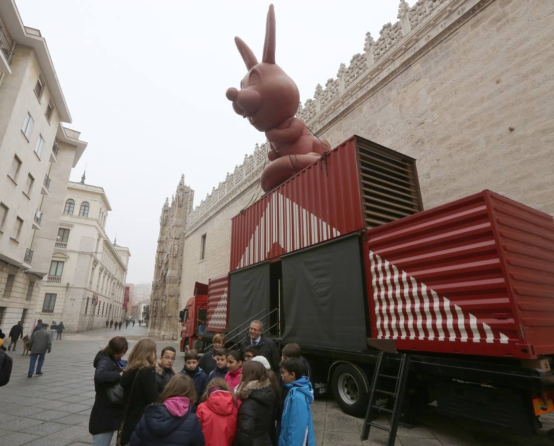 El museo nómada de arte contemporáneo llega a Valladolid