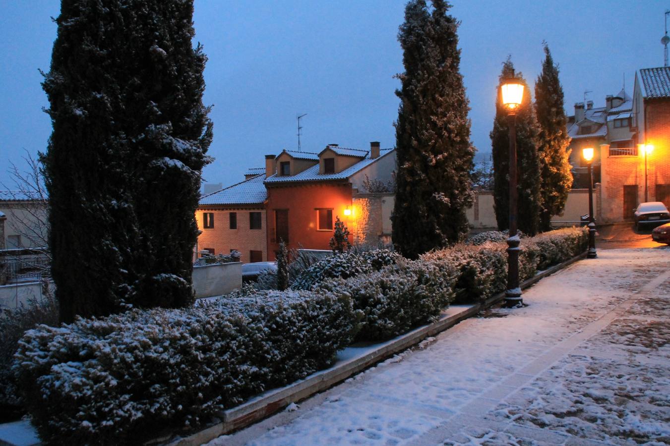 Nieve en la provincia de Valladolid