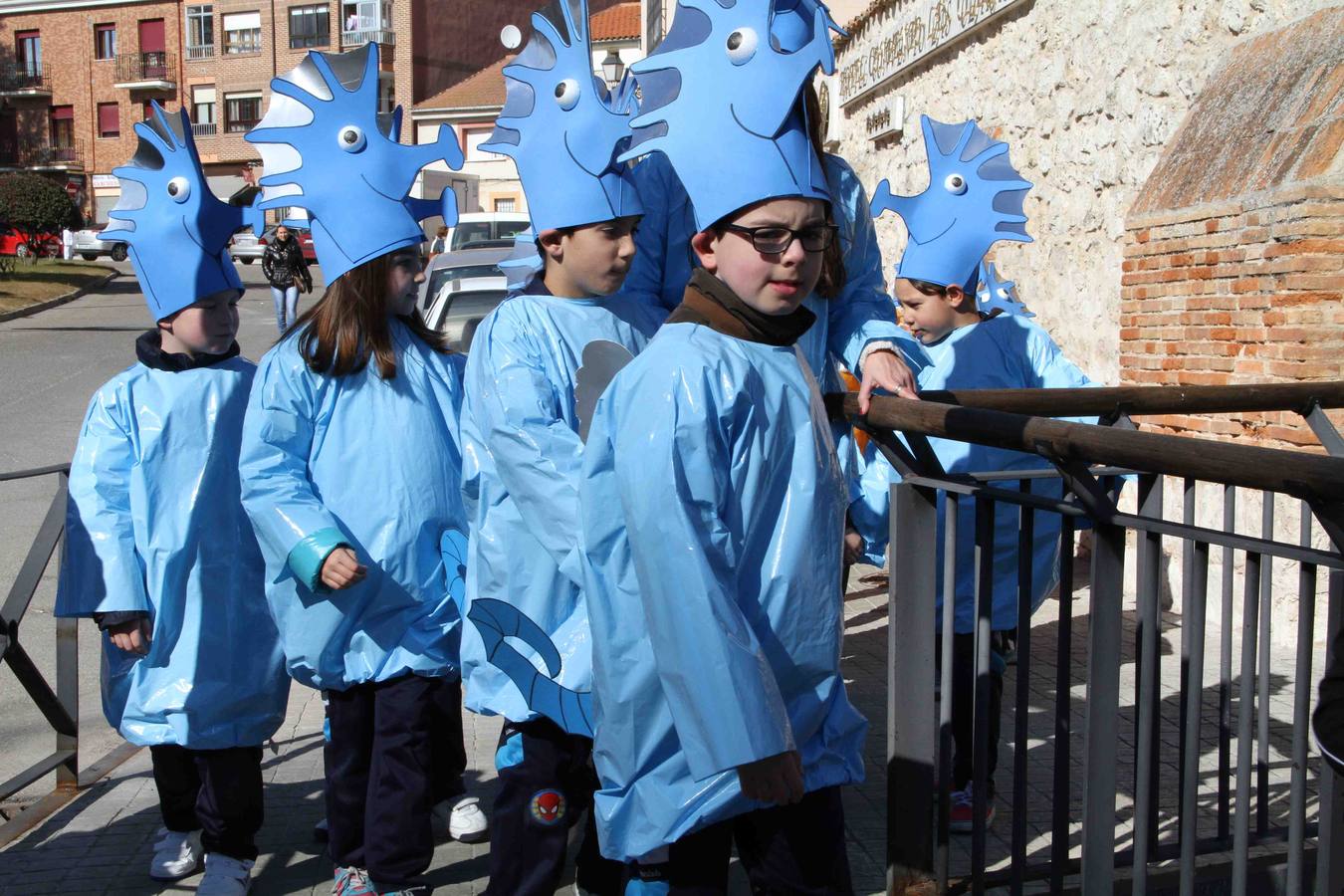 Celebración del Carnaval en el Colegio La Inmaculada de Peñafiel