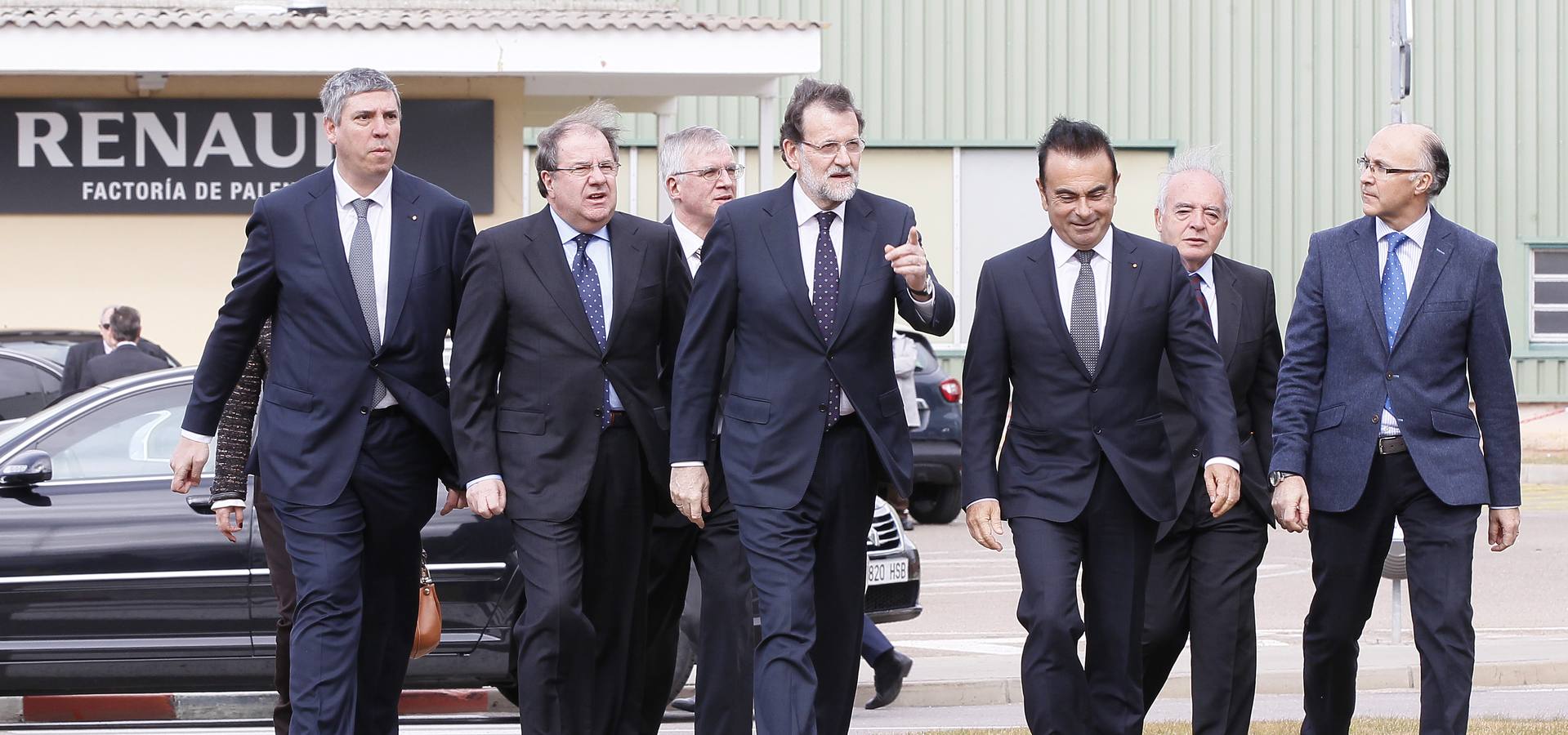Inauguración de la línea de fabricación del Renault Kadjar en Villamuriel de Cerrato