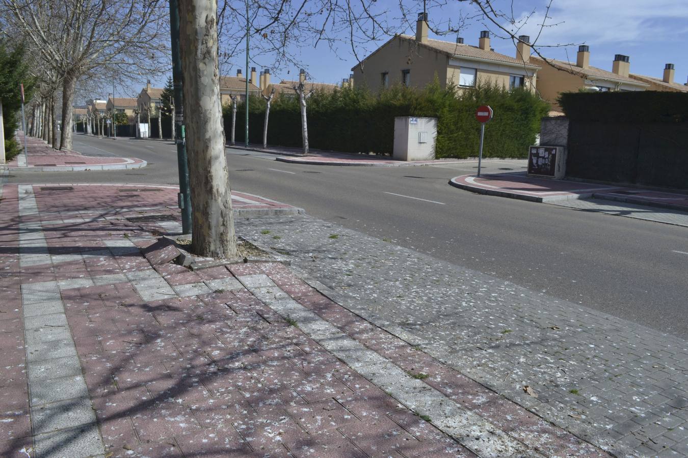 Los vecinos de Santa Ana reclaman el arreglo de la urbanización