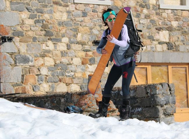 Alrededores de la estación de esquí de San Isidro, en León