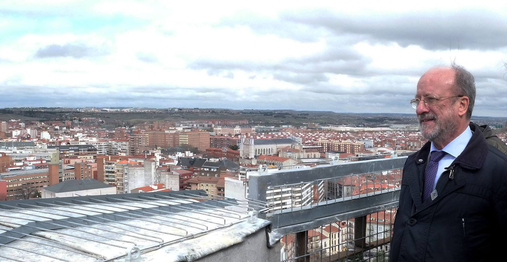 Inauguración del ascensor de la Catedral de Valladolid