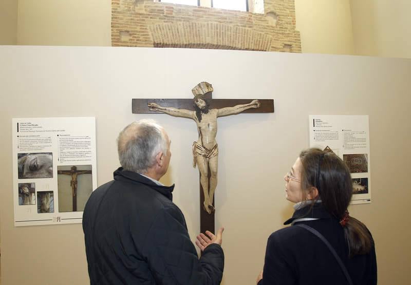 Inauguración de la exposición 'Patrimonio restaurado' en la Capilla Sacramental de San Miguel de Palencia