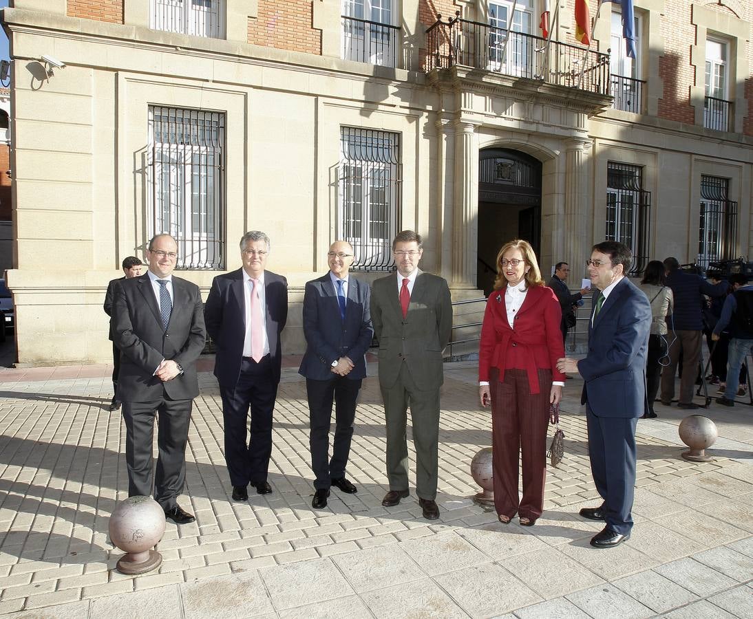 El ministro de Justicia, Rafael Catalá visita Palencia