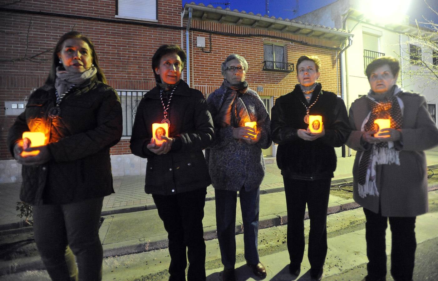 Procesión del Encuentro en Nava del Rey (Valladolid)