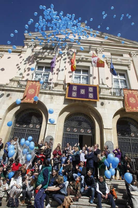 Celebración del Día Mundial del Autismo en Palencia