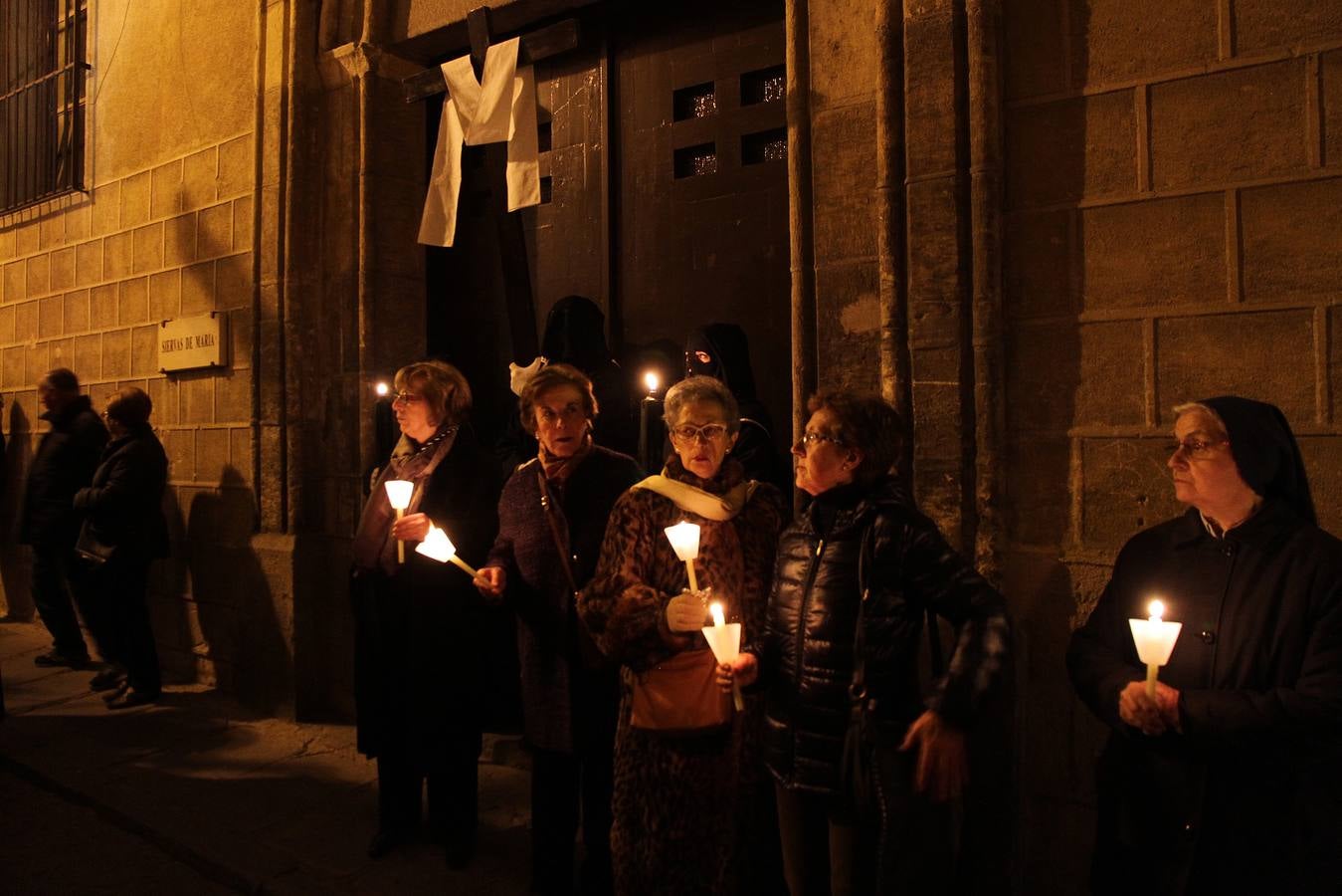 Vía Crucis en San Andrés. Segovia