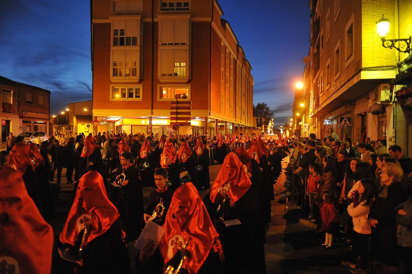 Procesión de Caridad en Medina del Campo (Valladolid)