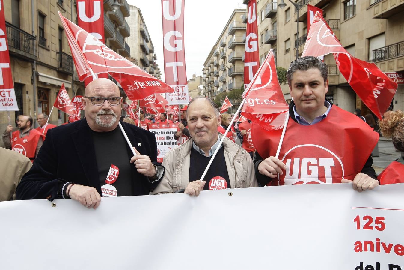 Manifestación del Primero de Mayo en Salamanca (Parte 1)