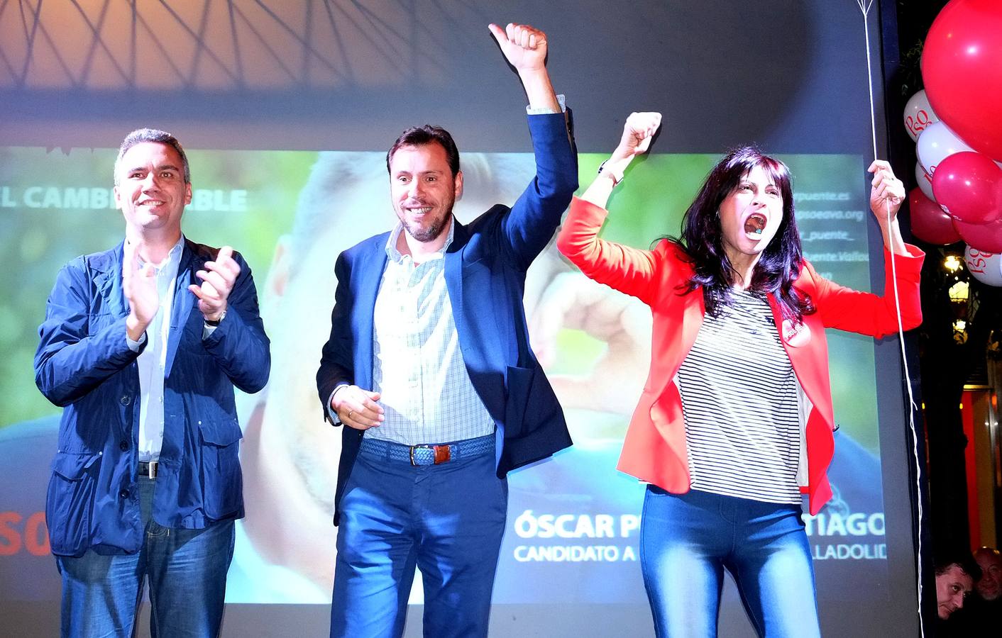 Inicio de la campaña electoral del 24M en Valladolid