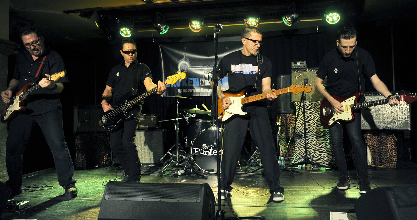 The Panteras en la sala Porta Caeli de Valladolid