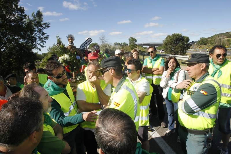 Romería de San Isidro en Dueñas (Palencia)