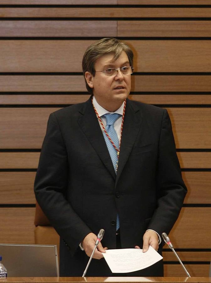 Juan Vicente Herrera jura por tercera vez su cargo de presidente de la Junta de Castilla y León