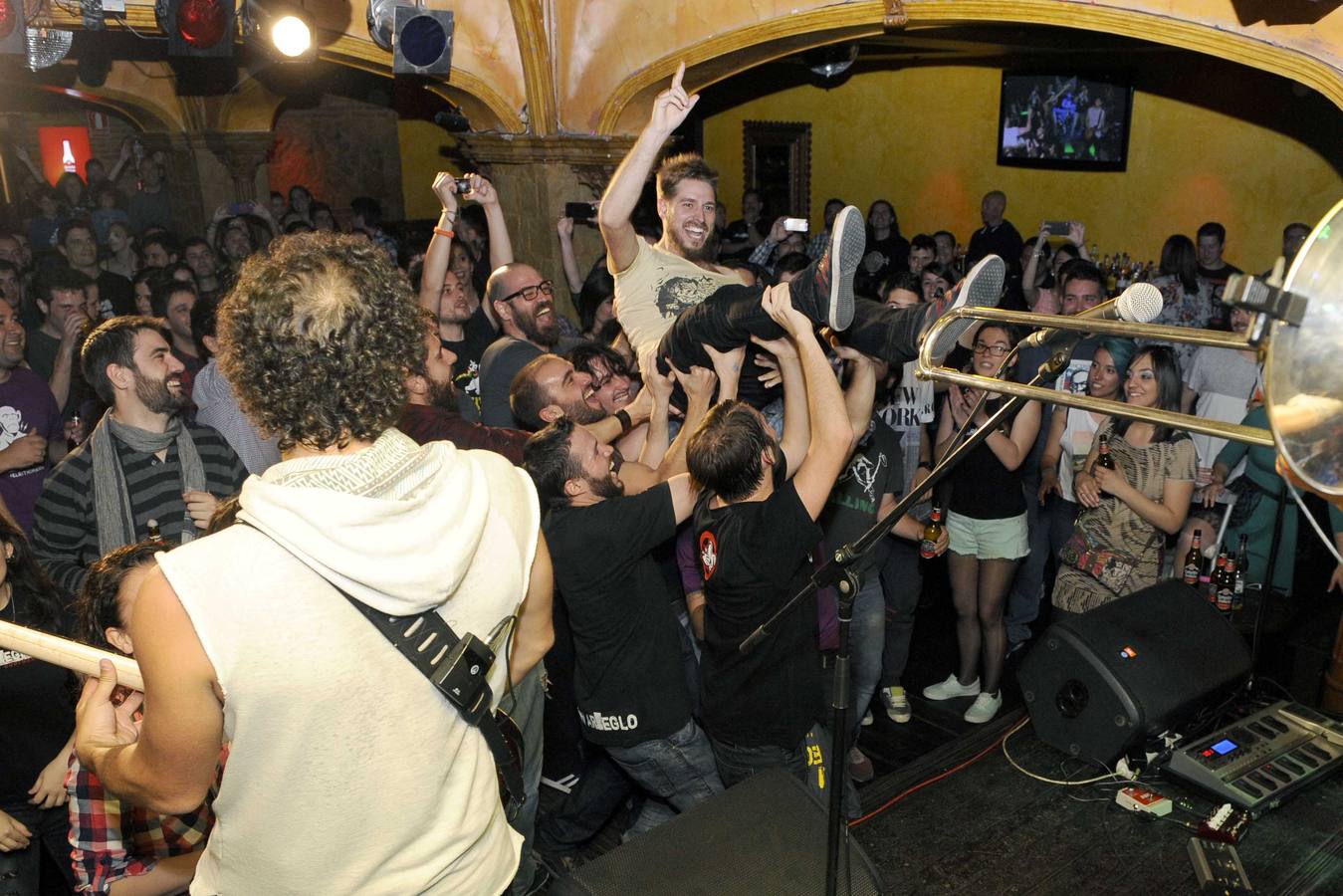 Concierto de Sin Arreglo en la sala Porta Caeli de Valladolid
