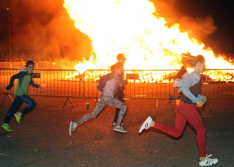 Celebración de la noche de San Juan en Palencia