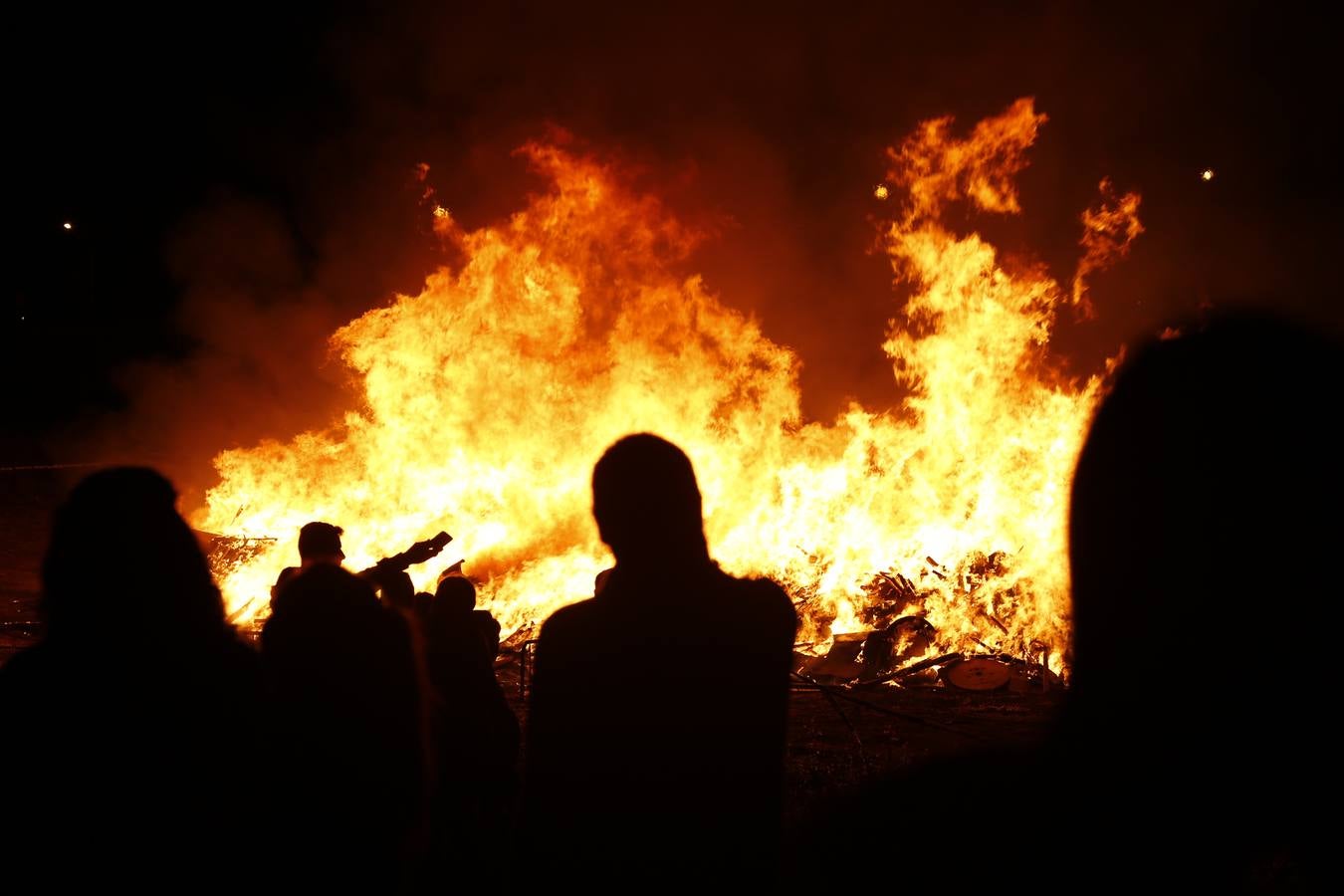 Celebración de la noche de San Juan en Salamanca