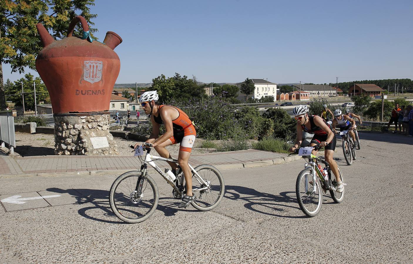 Segunda prueba del V Triatlón de la Diputacion de Palencia en Dueñas