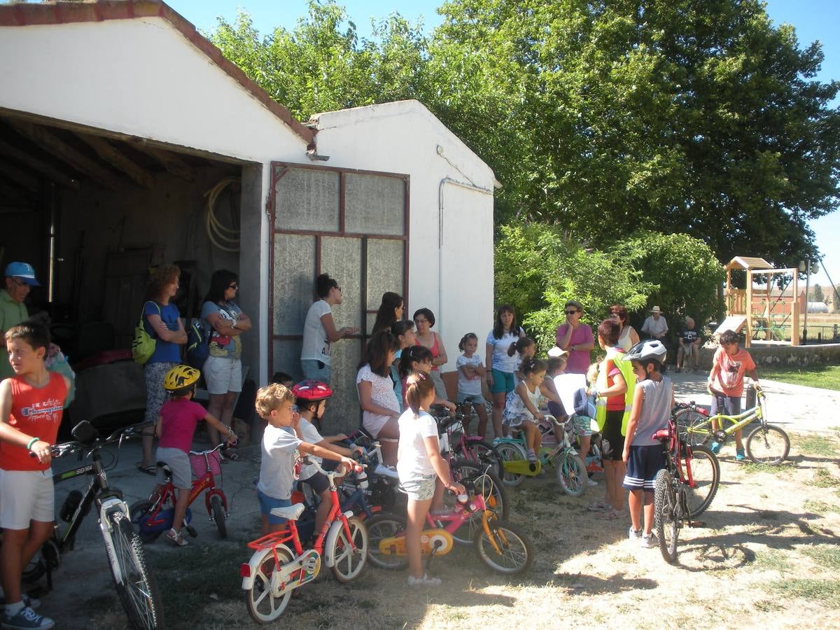 Jornada de educación vial en Castrodeza (Valladolid)