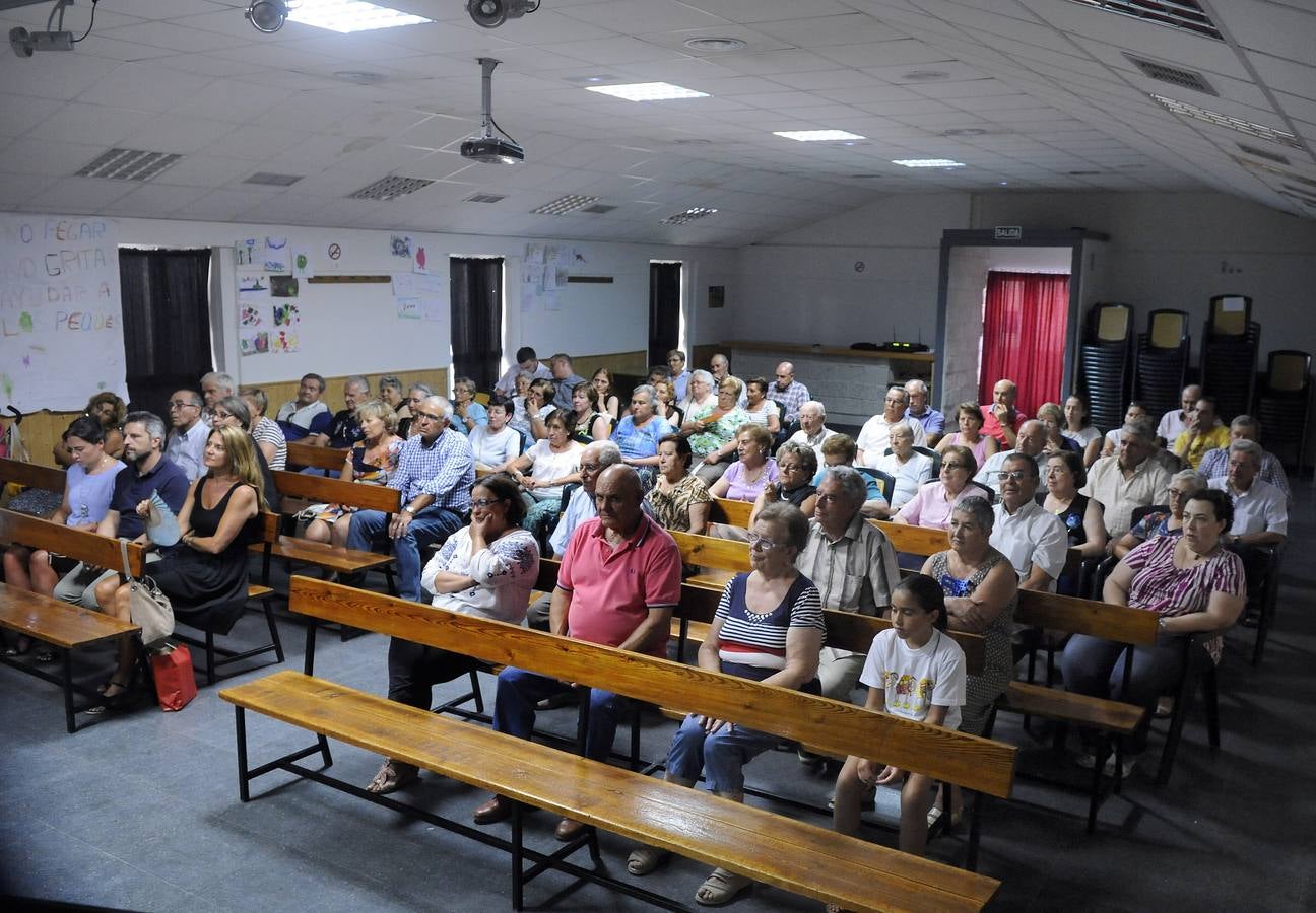 Carlos Aganzo inaugura la semana cultural de Pozal de Gallinas