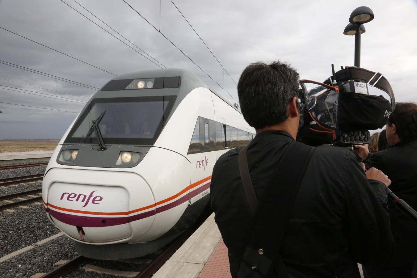 Viaje de prueba de la línea de alta velocidad Madrid-Salamanca