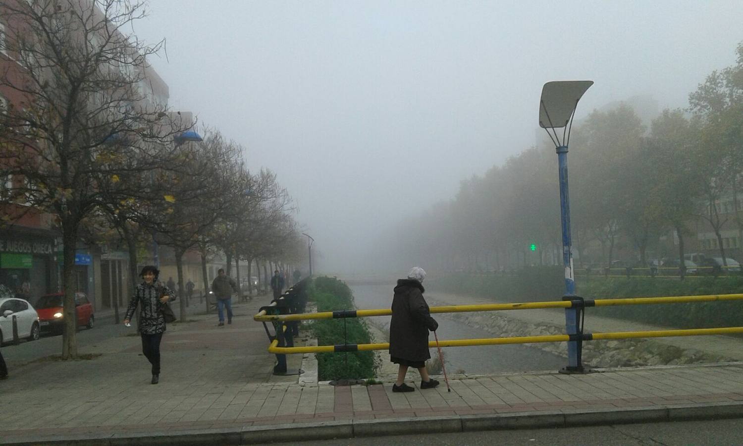 La niebla hace acto de presencia en Castilla y León