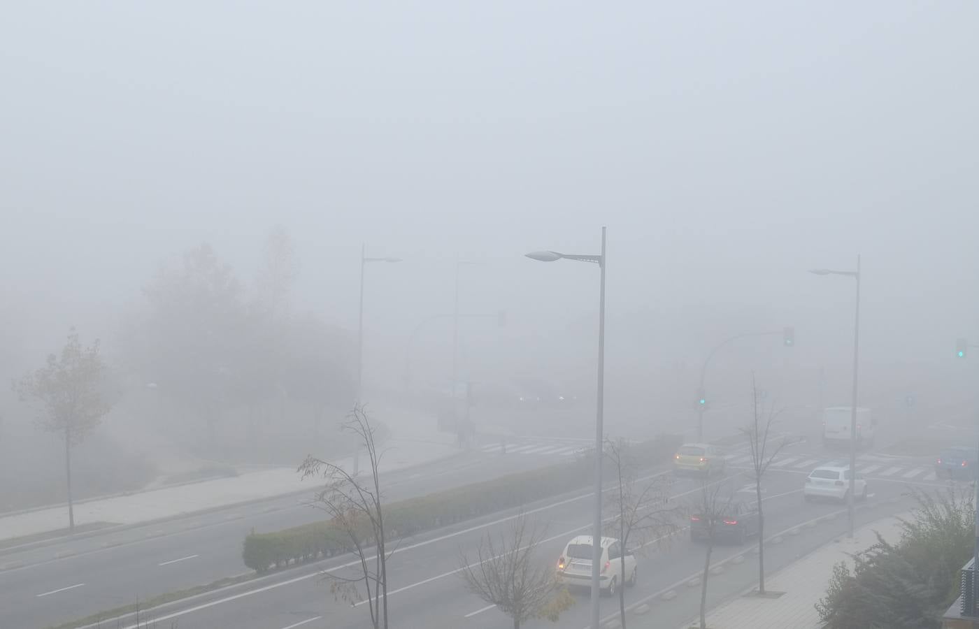 Niebla en Valladolid