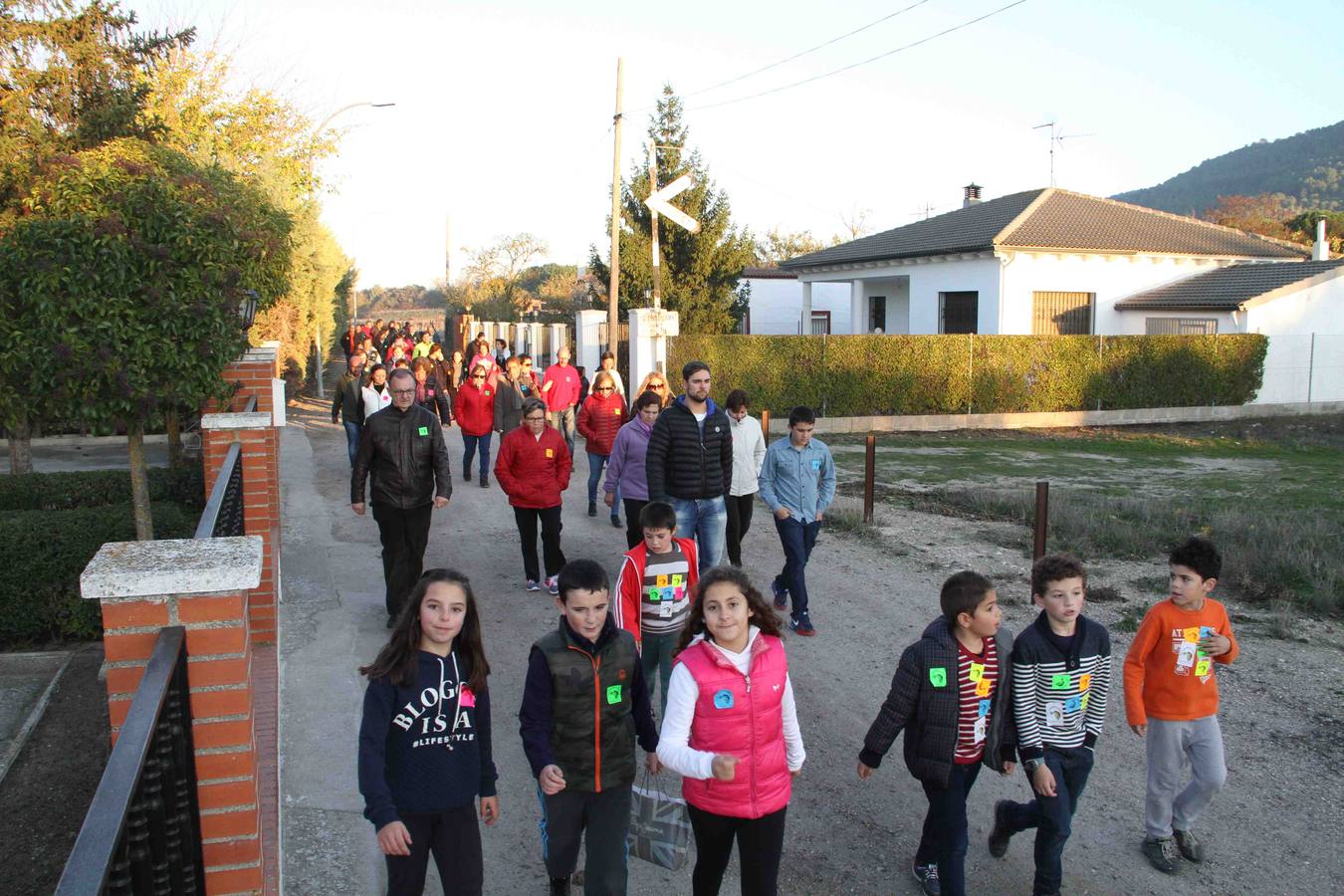 III Marcha solidaria 'San Millanada' en Quintanilla de Onésimo