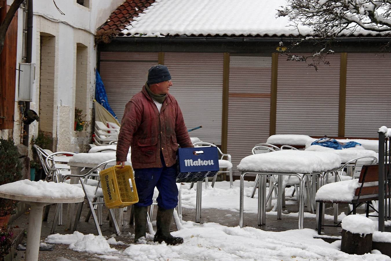 La nieve llega a Castilla y León