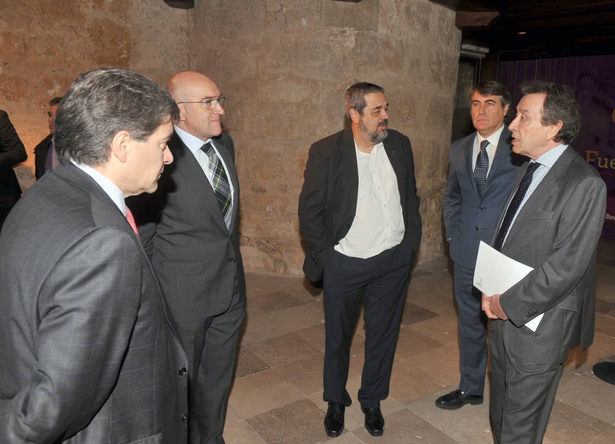 Jornada del ciclo 'Valladolid, Tierra Capital del Español' celebrada en el castillo de Fuensaldaña