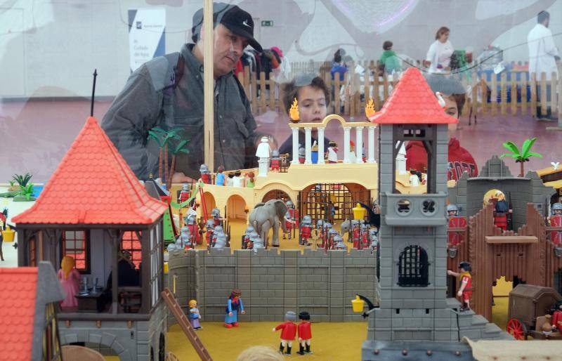 Exposición del Belén de Playmobil en la Cúpula del Milenio