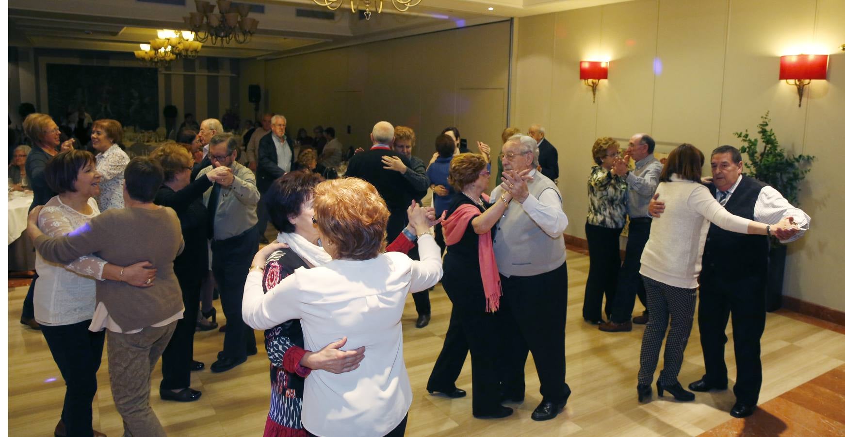 Fiesta anual de la asociación de pensionistas UDP