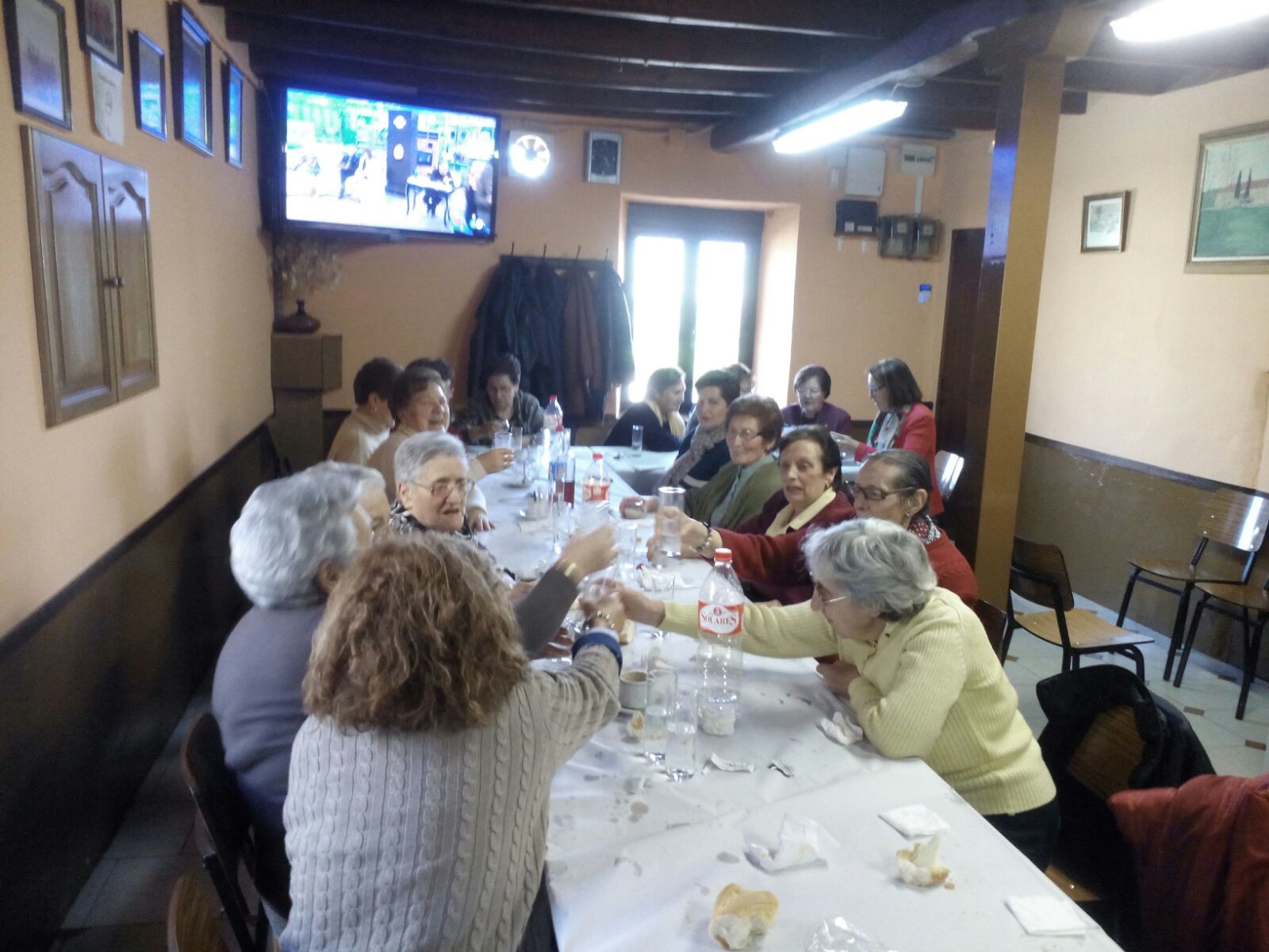 Celebración de la festividad de Las Águedas en Gallegos de Hornija