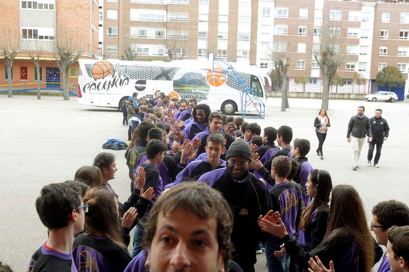 El Quesos Cerrato visita el colegio Marista Castilla de Palencia