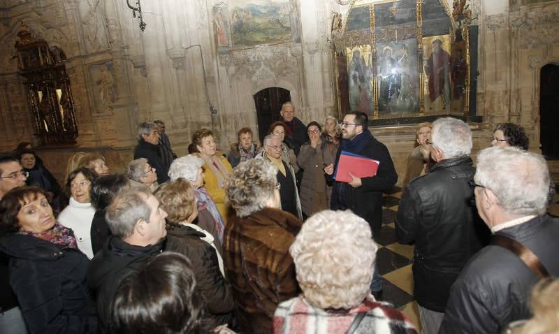 Alumnos de la Universidad de la Experiencia de Ávila visitan Palencia