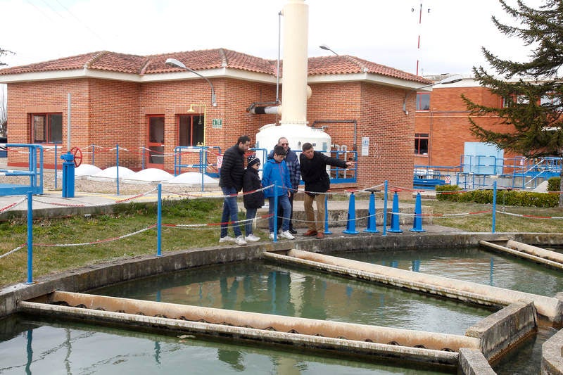 Jornada de puertas abiertas en la potabilizadora de Palencia