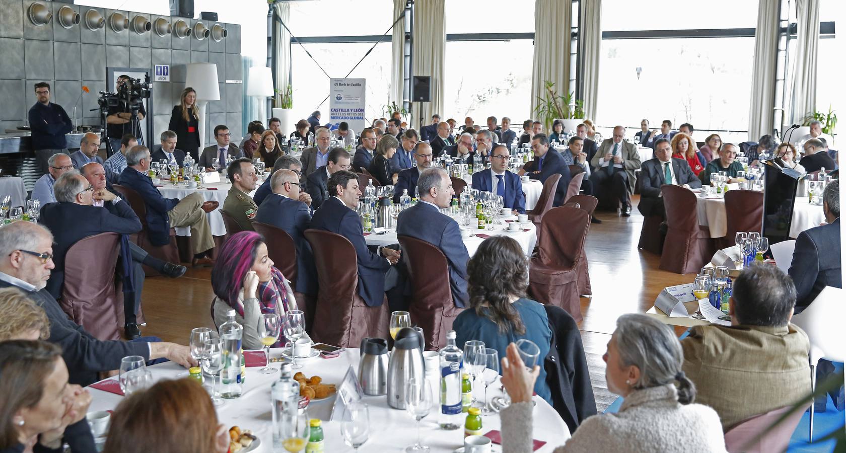 Jornada 'Castilla y León ante los retos del mercado global' organizada por El Norte de Castilla y el CES