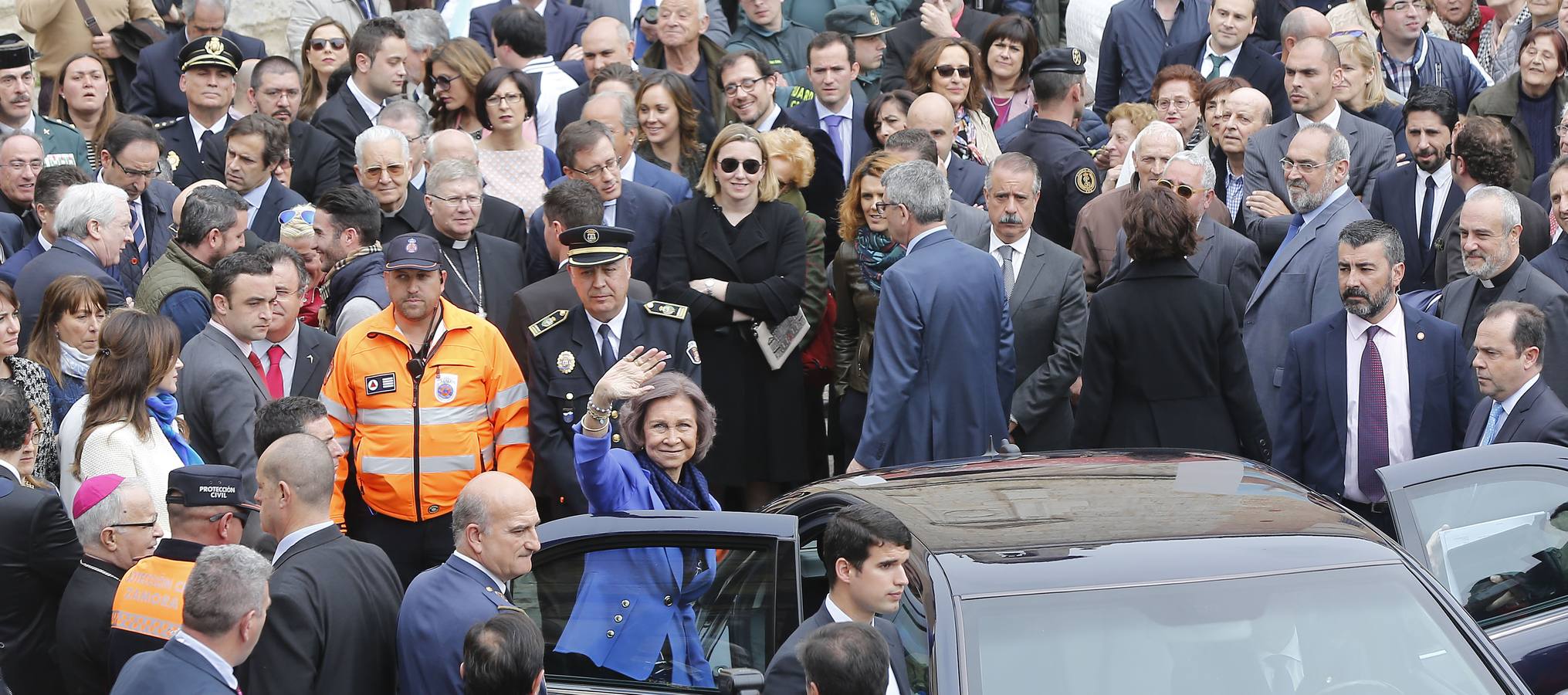 La reina Sofía inaugura Las Edades del Hombre en Toro (Zamora) 2/2