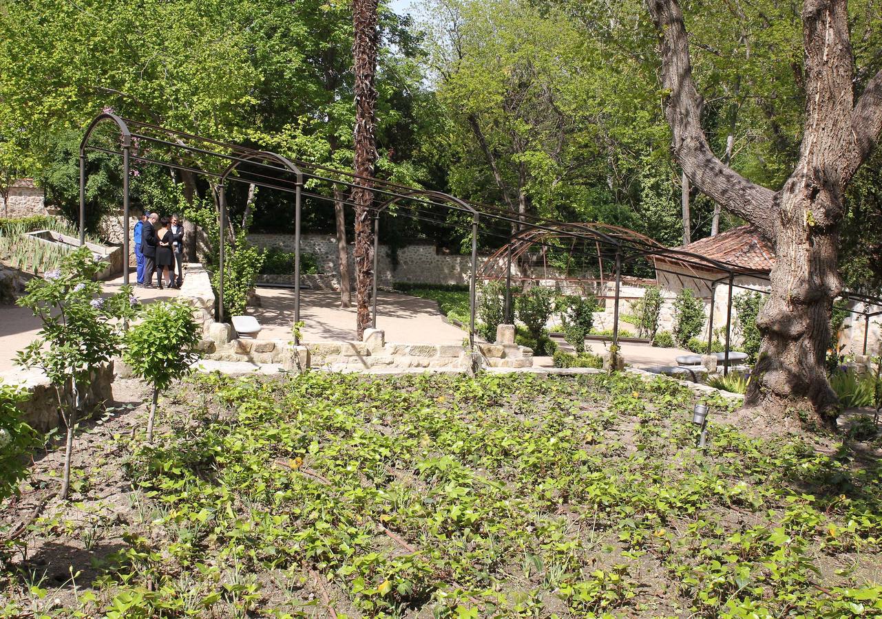 Inauguración del 'Jardín del Rey' en la Casa de la Moneda de Segovia