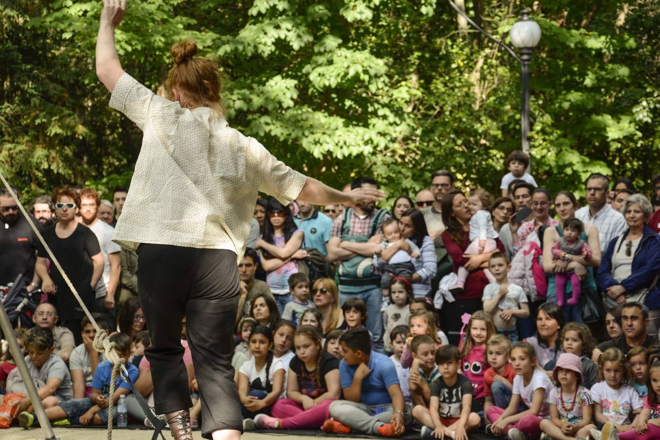 Jornada del jueves por la tarde en el Festival de Teatro de Calle de Valladolid