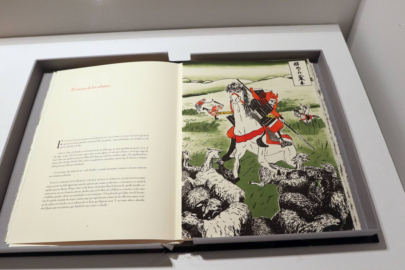 La Casa Revilla acoge una exposición de ediciones del 'Quijote'