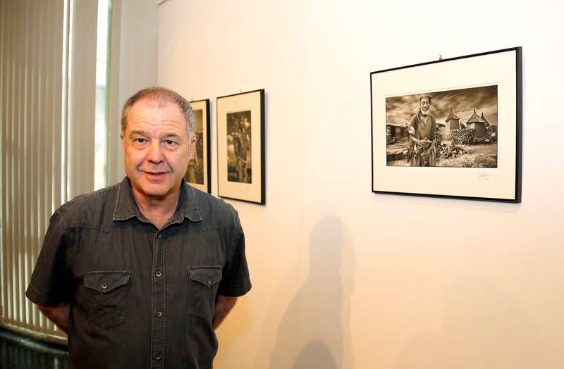 Exposicion de fotografias de Gabriel Brau en el Museo Provincial de Palencia