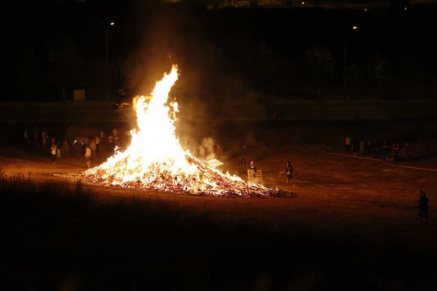 Hoguera de San Juan en Salamanca