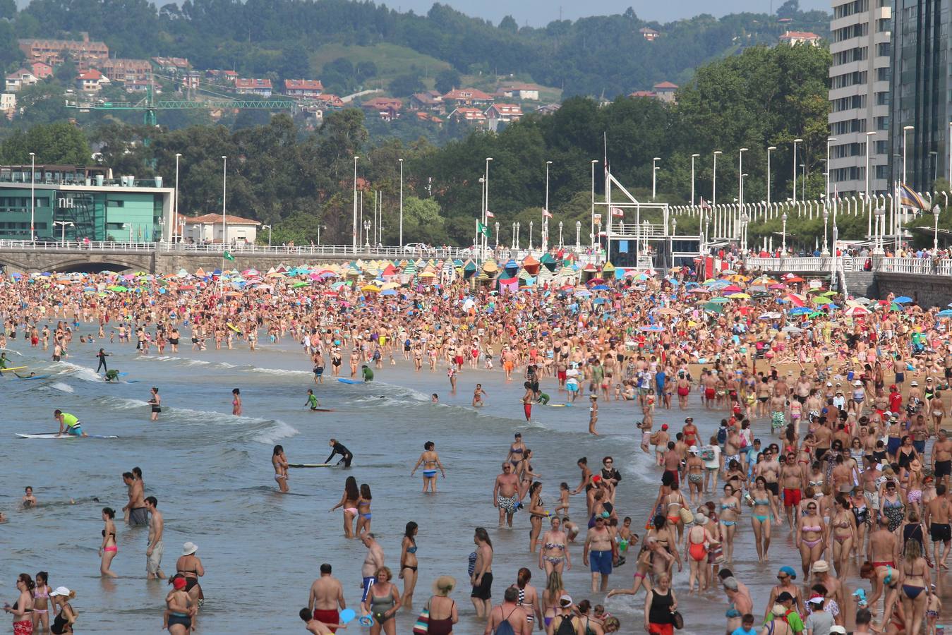 Las playas asturianas preferidas por los vallisoletanos