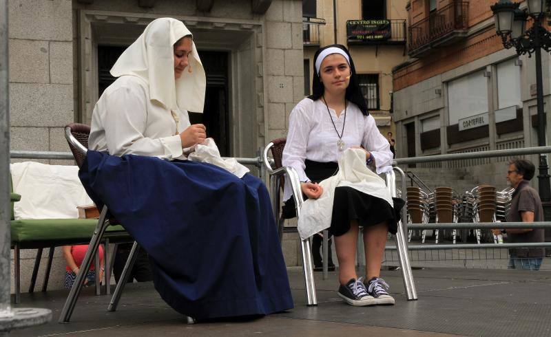 Feria del libro en Segovia