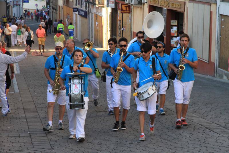 Segundo encierro en las fiestas de Cuellar